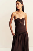 Shona Joy Campbell Dress - Ristretto
