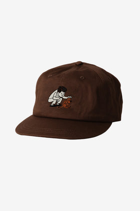 The Loose Company Pet The Puppy Cap - Brown