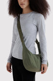 Baggu Medium Nylon Crescent Bag - Caper