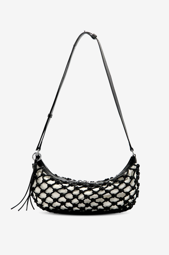 Brie Leon Capri Slouch Hammock Bag - Black