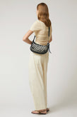 Brie Leon Capri Slouch Hammock Bag - Black