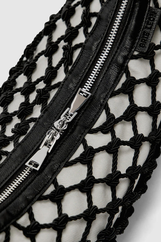 Brie Leon Capri Slouch Hammock Bag - Black