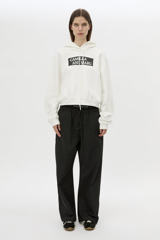 Camilla and Marc Carmont Hoodie - Soft White