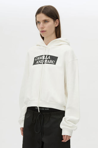 Camilla and Marc Carmont Hoodie - Soft White