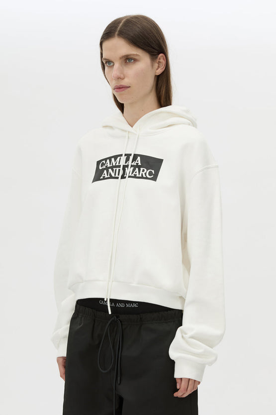 Camilla and Marc Carmont Hoodie - Soft White