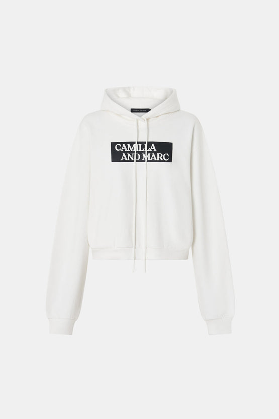Camilla and Marc Carmont Hoodie - Soft White