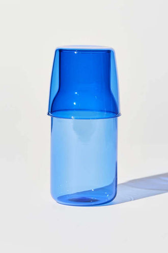 House Of Nunu Carafe & Cup Set - Blue