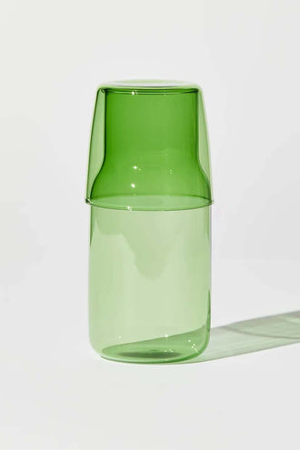 House Of Nunu Carafe & Cup Set - Green