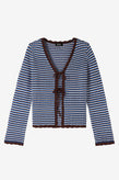 A.P.C W Cardigan Manae - Chestnut Brown