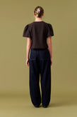 Ruby Carolyn Short Sleeve Blazer - Espresso