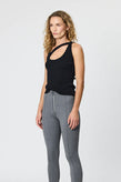 Remain Carrie Tank Top - Black