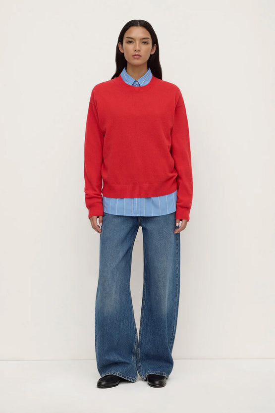 Assembly Carter Wool Sweater - Flame