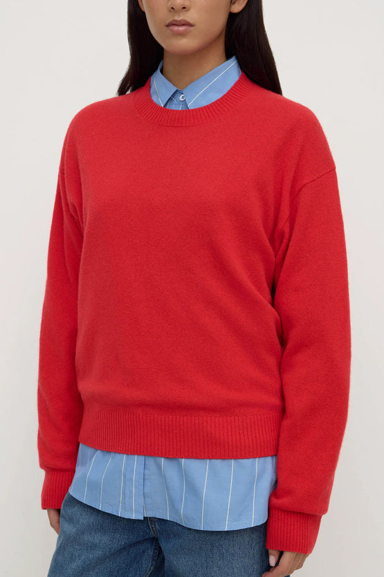 Assembly Carter Wool Sweater - Flame