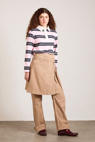 Damson Madder Cassia Rugby Shirt - Pink