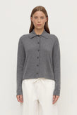 Assembly Wool Cashmere Cardi - Grey