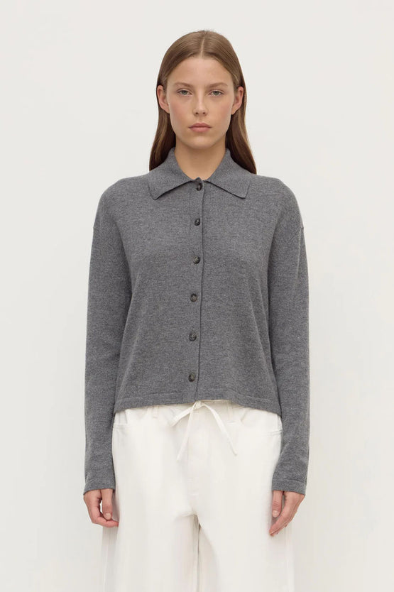 Assembly Wool Cashmere Cardi - Grey