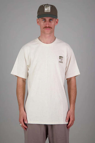 Just Another Fisherman Coastal Cast Tee - Oatmeal