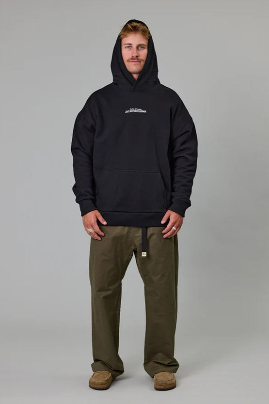Just Another Fisherman Casting & Mending South Hood - Black