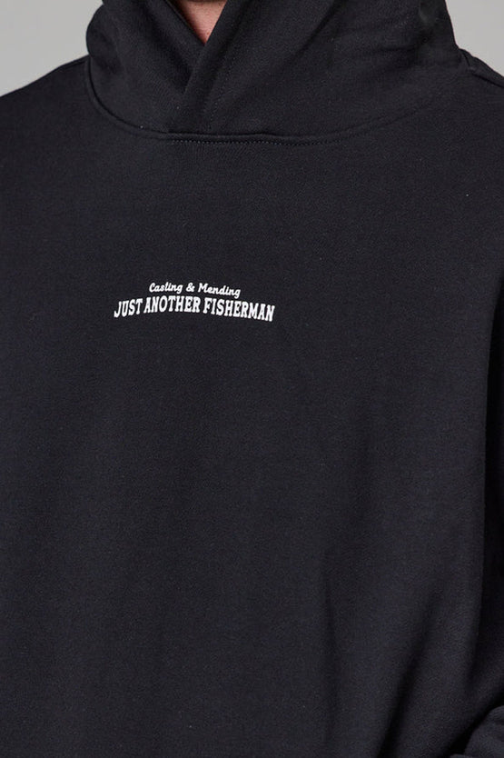 Just Another Fisherman Casting & Mending South Hood - Black