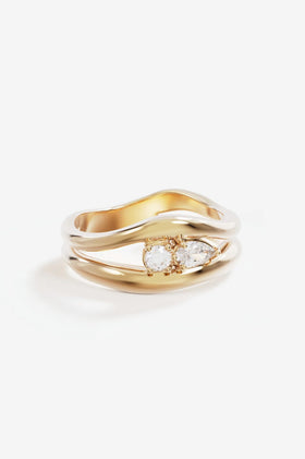 By Charlotte Celestial Path Ring - Gold
