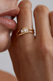 By Charlotte Celestial Path Ring - Gold