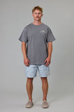 Just Another Fisherman Bluewater Critters Sea Tee - Charcoal