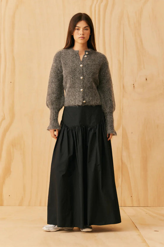 Ruby Matilda Cardigan - Charcoal
