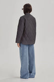 Commoners Quilted Jacket - Charcoal