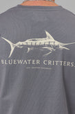 Just Another Fisherman Bluewater Critters Sea Tee - Charcoal