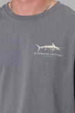 Just Another Fisherman Bluewater Critters Sea Tee - Charcoal