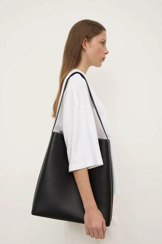 Assembly Charlie Leather Bag - Black