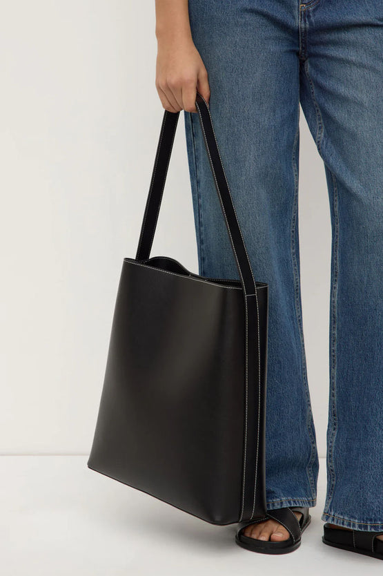 Assembly Charlie Leather Bag - Black