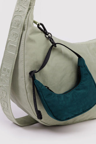 Baggu Crescent Bag Charm - Deep Sea