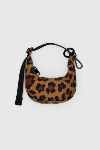 Baggu Crescent Bag Charm - Leopard