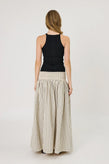 Remain Lainey Skirt - Ivory Check