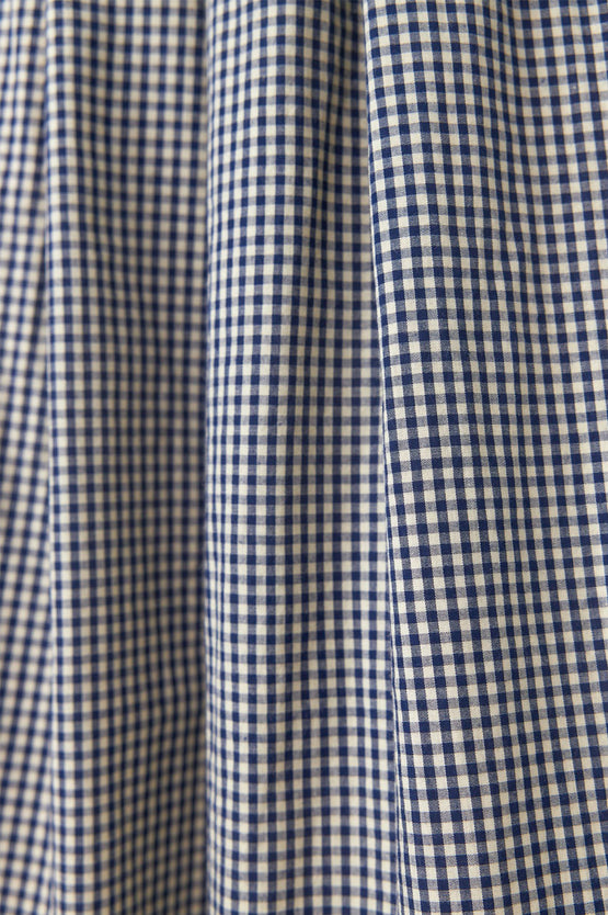 Sylvester Mini Check Skirt - Navy