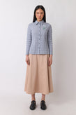 Sylvester Petite Check Shirt - Grey