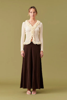 Ruby Chelsea Crinkle Top - Butter