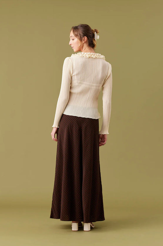 Ruby Chelsea Crinkle Top - Butter