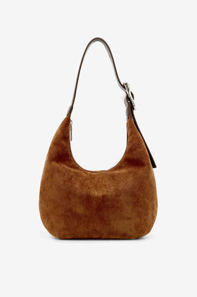 Brie Leon Everyday Croissant Bag - Chestnut