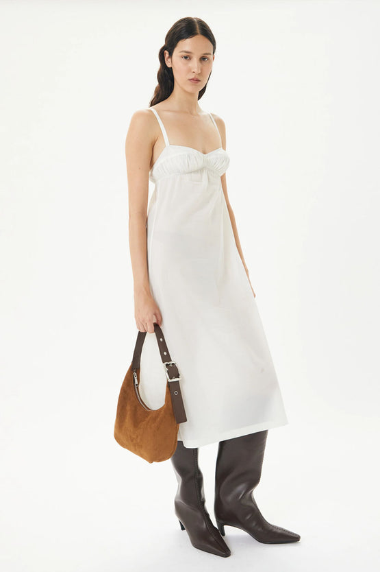 Brie Leon Everyday Croissant Bag - Chestnut