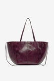 Brie Leon Reese Market Tote - Bordeaux Choc