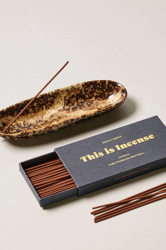 Gentle Habits The Collector Ceramic Holder - Chocolate