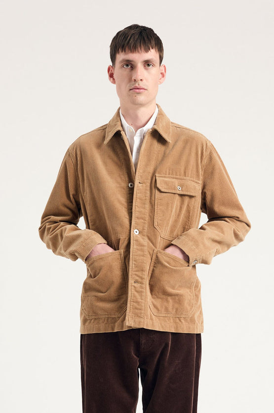 Norse Projects Folke Corduroy Jacket - Khaki