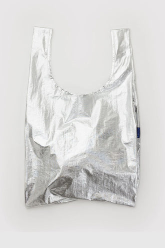 Baggu Standard Bag - Chrome Metallic