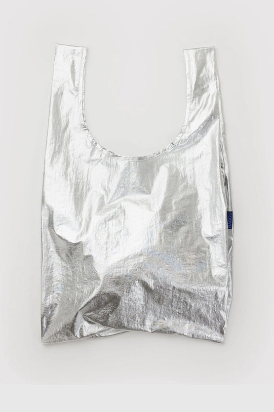 Baggu Standard Bag - Chrome Metallic