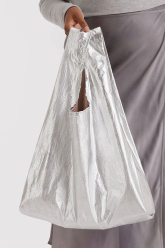 Baggu Standard Bag - Chrome Metallic
