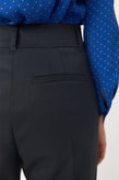Sylvester Twill Cigarette Pant - Black