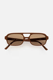 Lu Goldie Sofia Sunglasses - Cinnamon