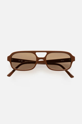 Lu Goldie Sofia Sunglasses - Cinnamon